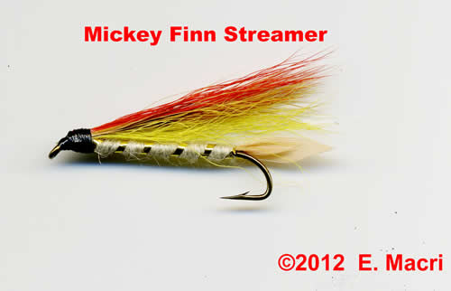 Mickey Finn Streamer at www.riverscientist.com