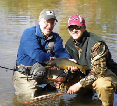 Beautiful Wild Brook Trout from our Wounded Warriors Project at www.riverscientist.com